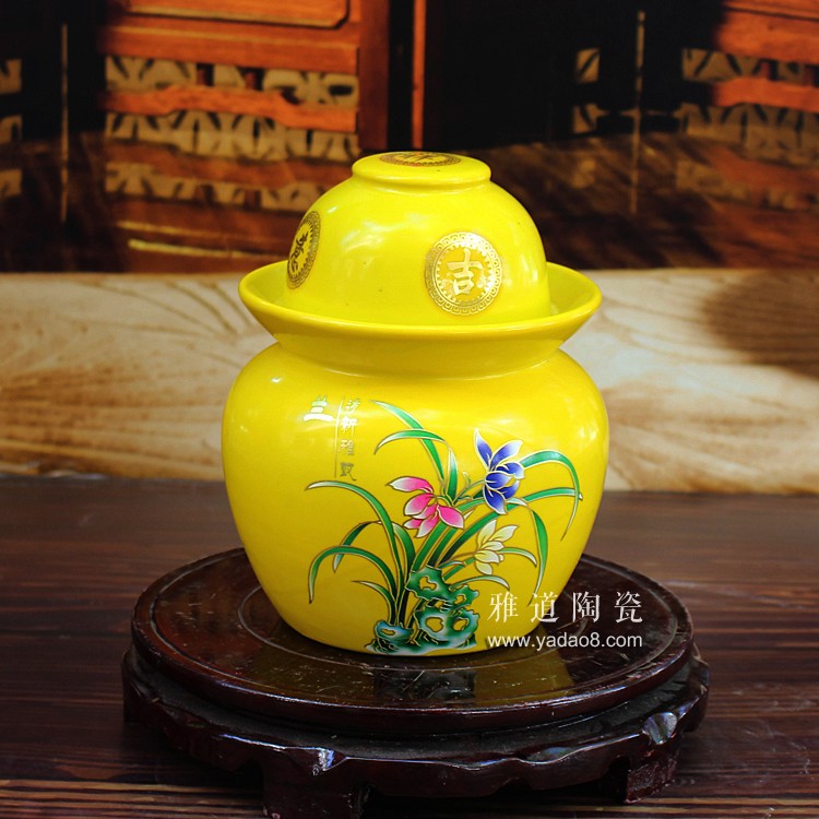 景德镇陶瓷4斤泡菜坛子