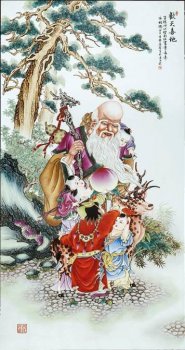 粉彩童子瓷的装饰特色