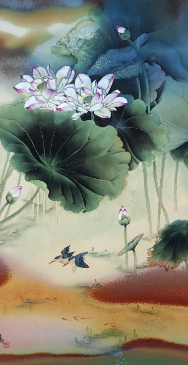 《音之》瓷板画