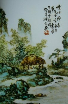 陶瓷绘画中的心态、意境、构图、造型
