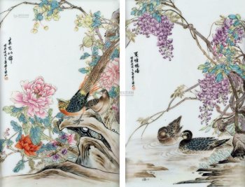 粉彩花鸟瓷是怎样炼成的?