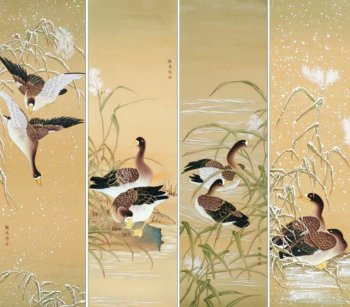 浅谈陶瓷新彩工笔花鸟