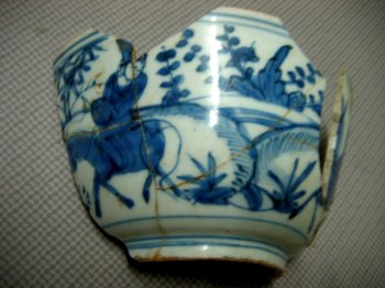 当代青花鞍马画的艺术特色及技法
