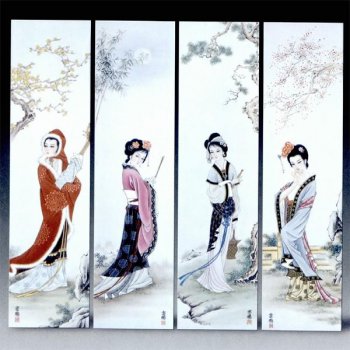 浅析粉彩人物图的审美价值