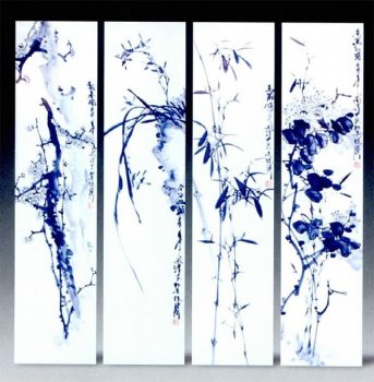 论梅兰竹菊的文化底蕴与陶瓷艺术思考