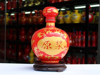 陶瓷酒坛包装设计