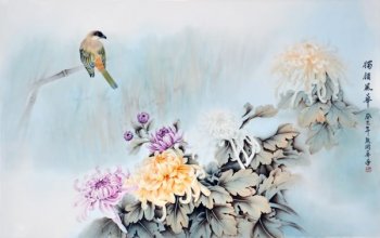 陶瓷花鸟绘画艺术的几个思维