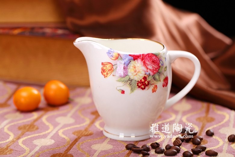 景德镇陶瓷欧式咖啡具套装描金妩媚妖饶