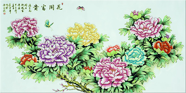 李金水陶瓷作品《花开富贵》
