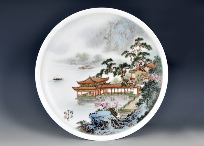 景德镇陶瓷绘画作品