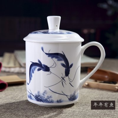 会议陶瓷茶杯