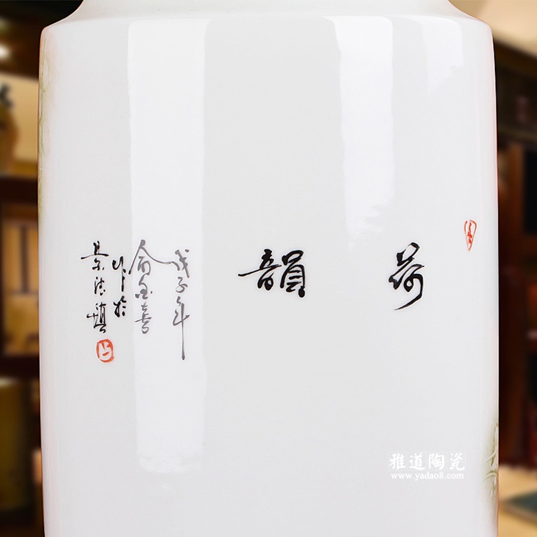 景德镇手绘陶瓷花瓶 景德镇手绘陶瓷花瓶