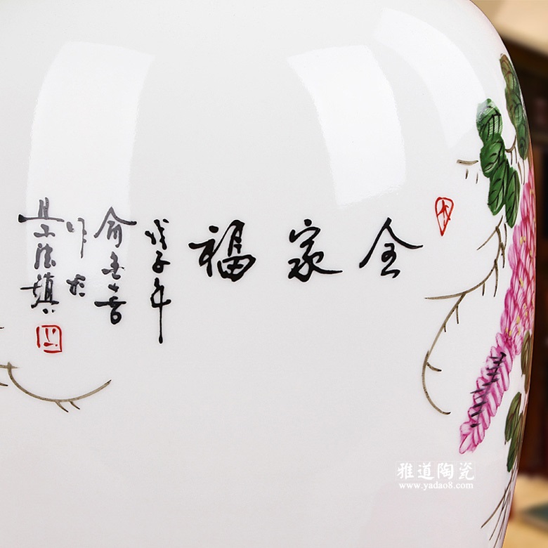 陶瓷工艺品花瓶 陶瓷工艺品花瓶