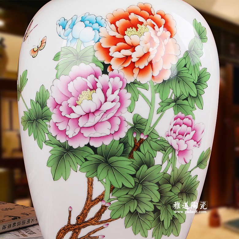 富贵陶瓷花瓶 富贵陶瓷花瓶