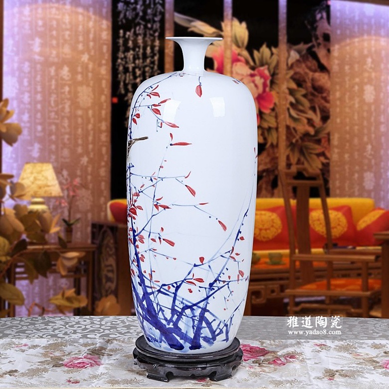 手绘名人名作花瓶