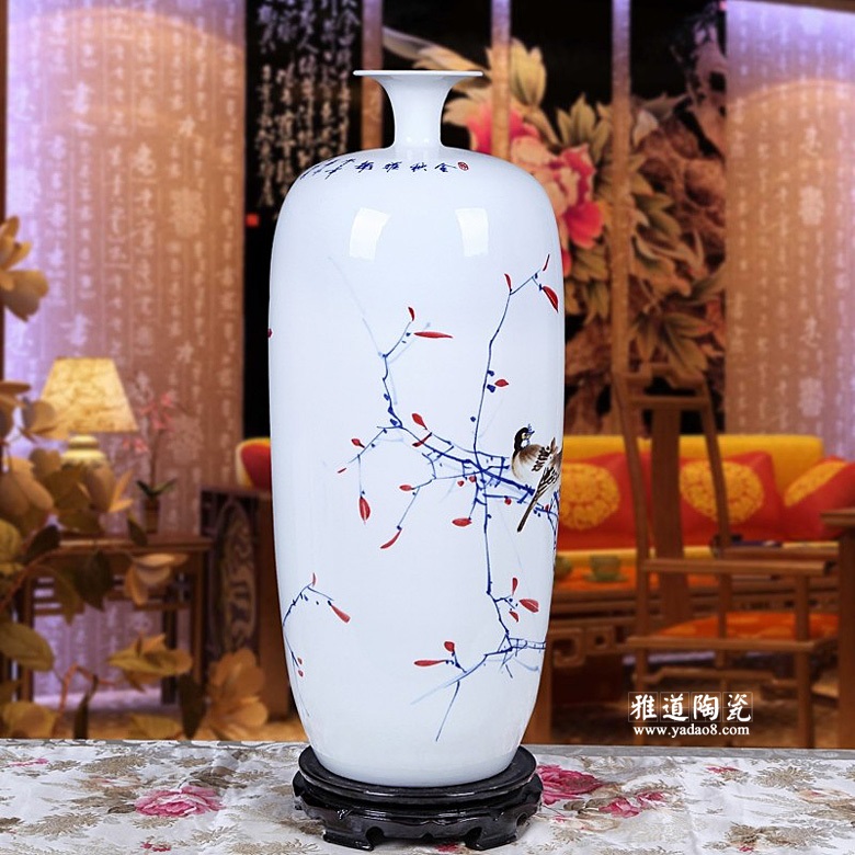 手绘名人名作花瓶