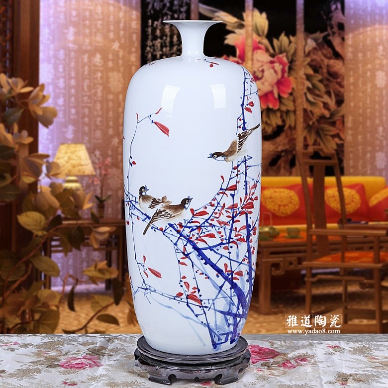 手绘名人名作花瓶