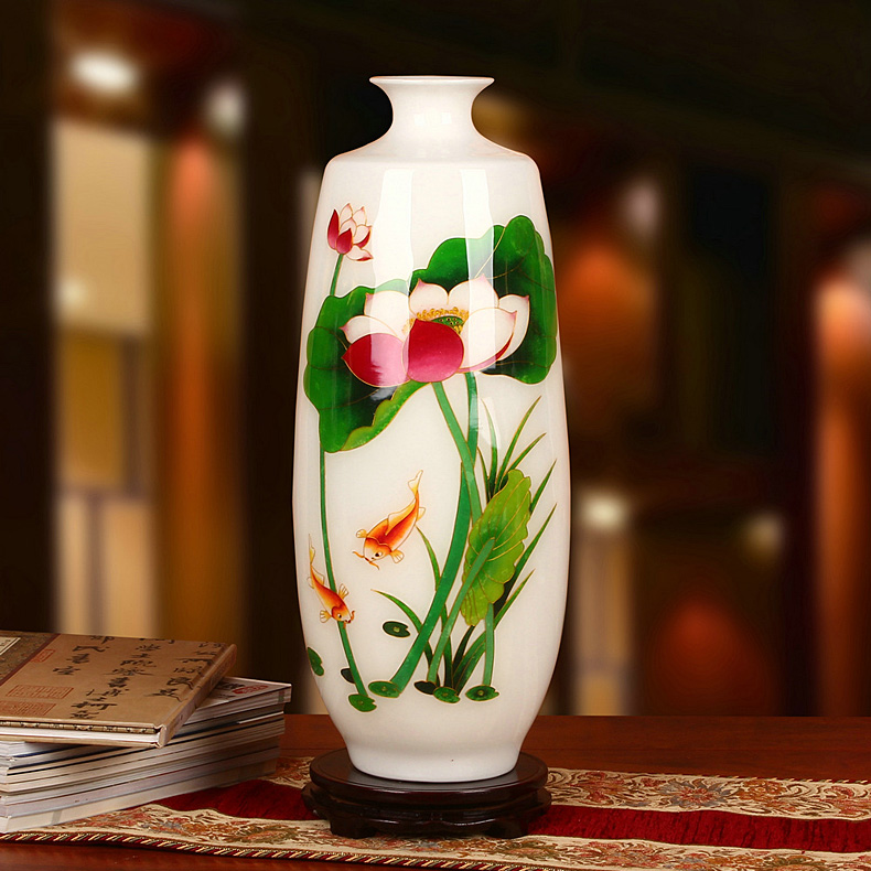 金丝麦秆陶瓷花瓶