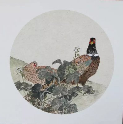 浅谈釉上花鸟瓷画