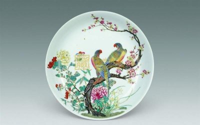 粉彩花鸟陶瓷画创作水平的思考