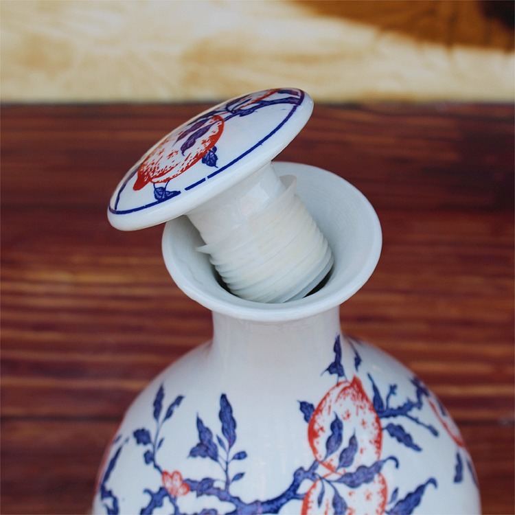 5斤酒坛子批发福寿双全