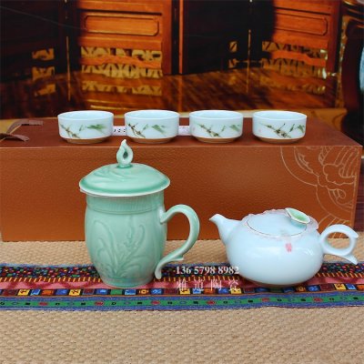 6头家用茶道带茶杯功夫茶具套装(三款可选)