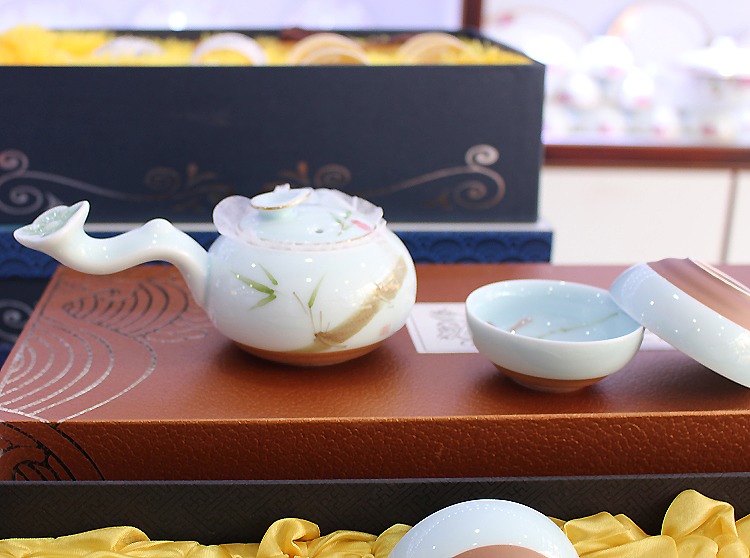 6头家用茶道带茶杯功夫茶具套装-款式二 6头家用茶道带茶杯功夫茶具套装-款式二