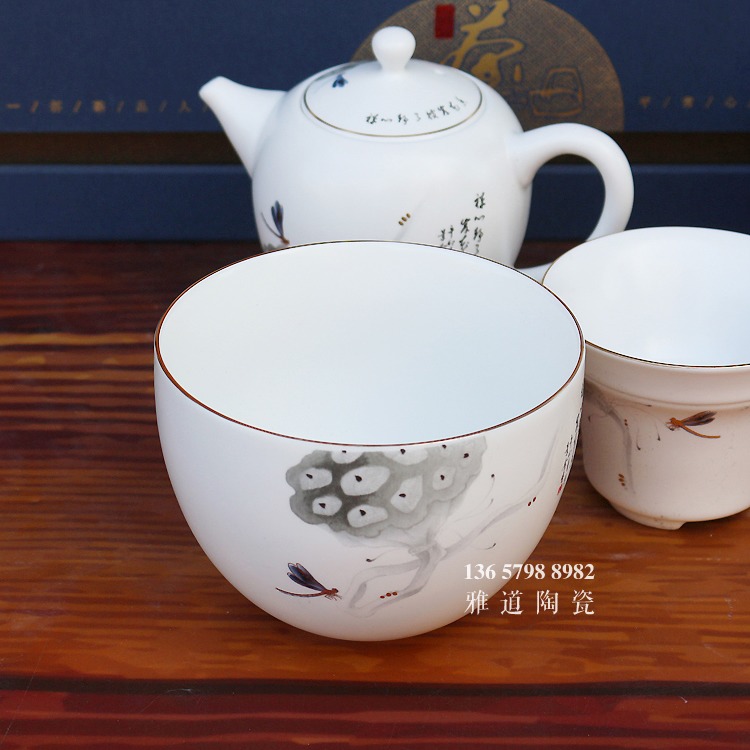 整套功夫茶具茶杯茶海套装彼岸禅心-茶碗