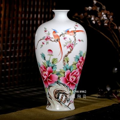 稀世元青花四爱图梅瓶- 雅道陶瓷网