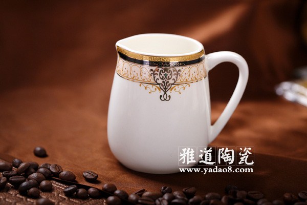 金色维也纳陶瓷咖啡奶杯