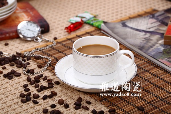 景德镇简约之美陶瓷咖啡具套装