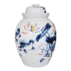 陶瓷泡菜坛彩绘技法离不开国画技法