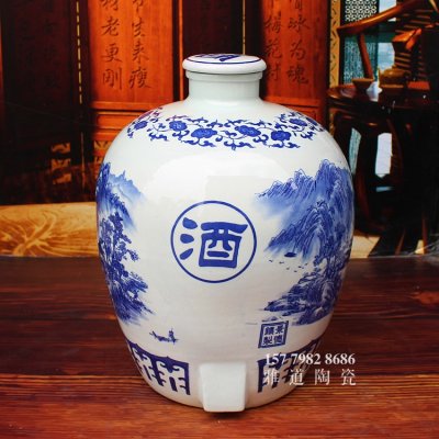 陶瓷酒坛无釉还是有釉好?