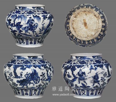 人物画对元青花历史人物故事纹饰的影响