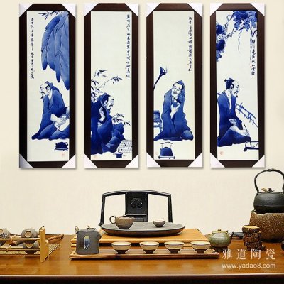 青花瓷元素在室内设计中的应用及表现