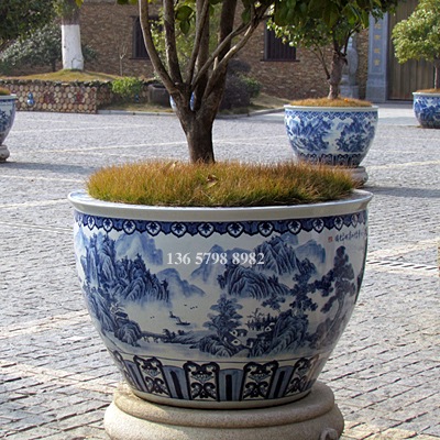 高档种树大花盆 广场种花花盆定制