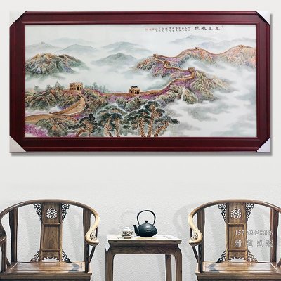 定做名家手绘瓷板画礼品