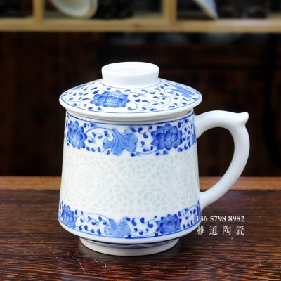 景德镇高档礼品茶杯定制厂家