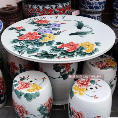 陶瓷桌凳怕太阳晒吗？