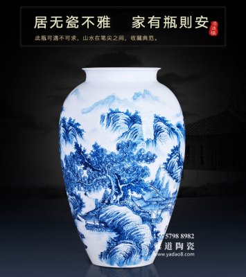 客厅花瓶摆设(景德镇中式客厅花瓶排行榜)