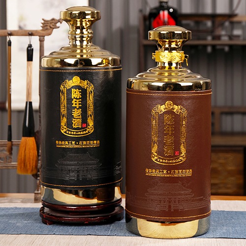 景德镇5斤装陶瓷酒坛礼盒（陈年老酒）