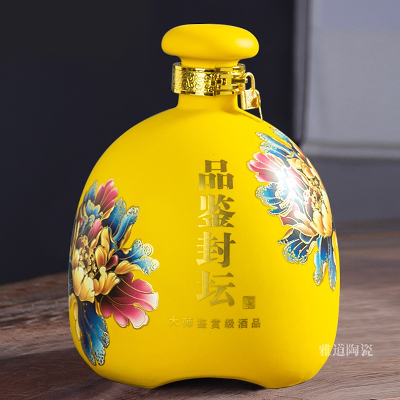 5斤10斤景德镇陶瓷酒坛（品鉴封坛）(图1)