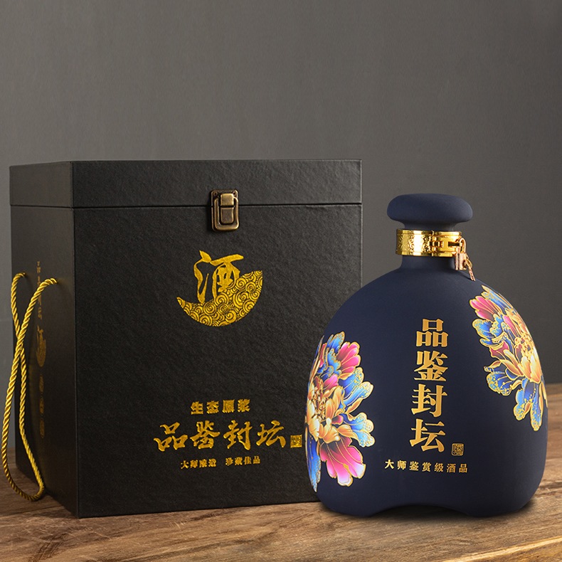 5斤10斤景德镇陶瓷酒坛（品鉴封坛）(图5)