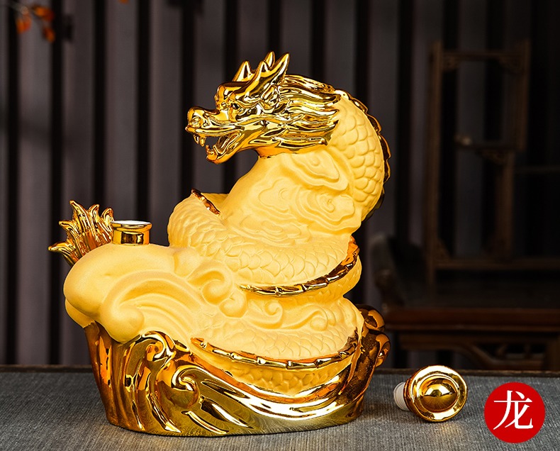5斤景德镇陶瓷高档酒坛（12生肖系列）