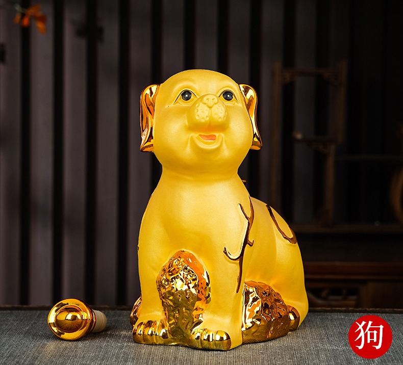 5斤景德镇陶瓷高档酒坛（12生肖系列）