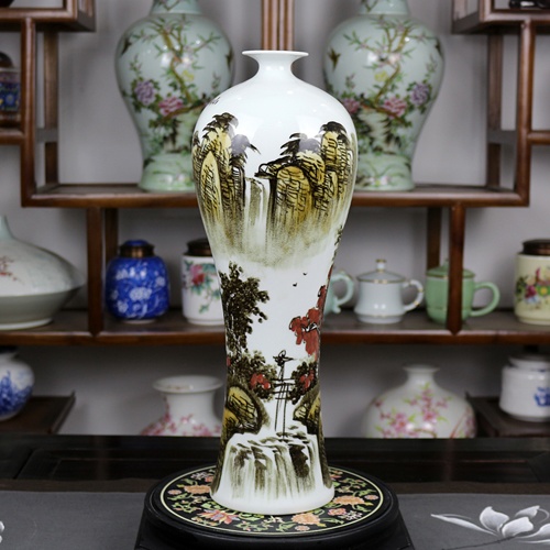 景德镇陶瓷花瓶客厅摆件（十款高颜值瓷器花瓶精选）(图5)